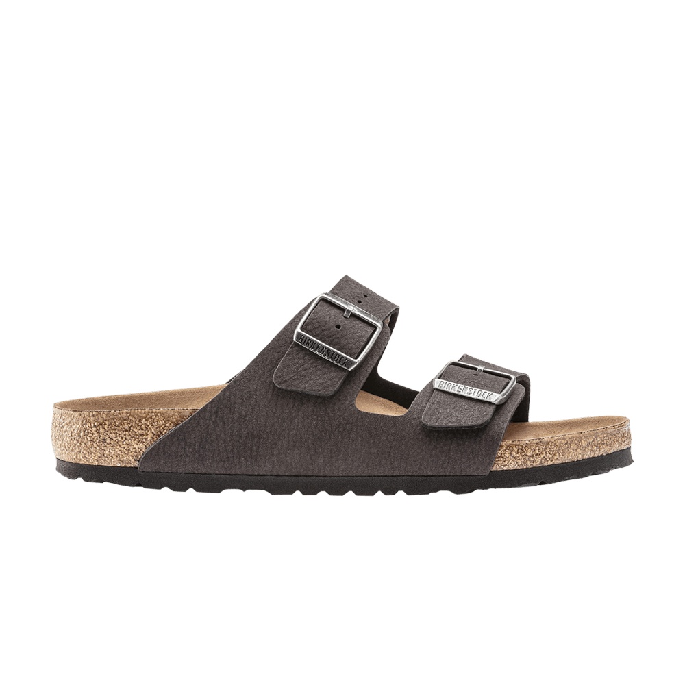 Birkenstock Arizona Vegan 'Desert Dust Black'