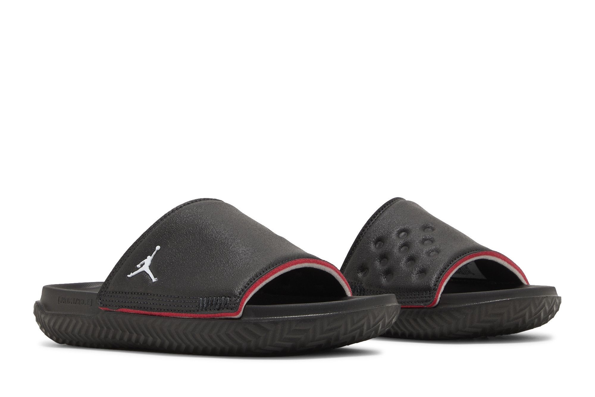 Air Jordan Play Slide GS 'Black University Red'