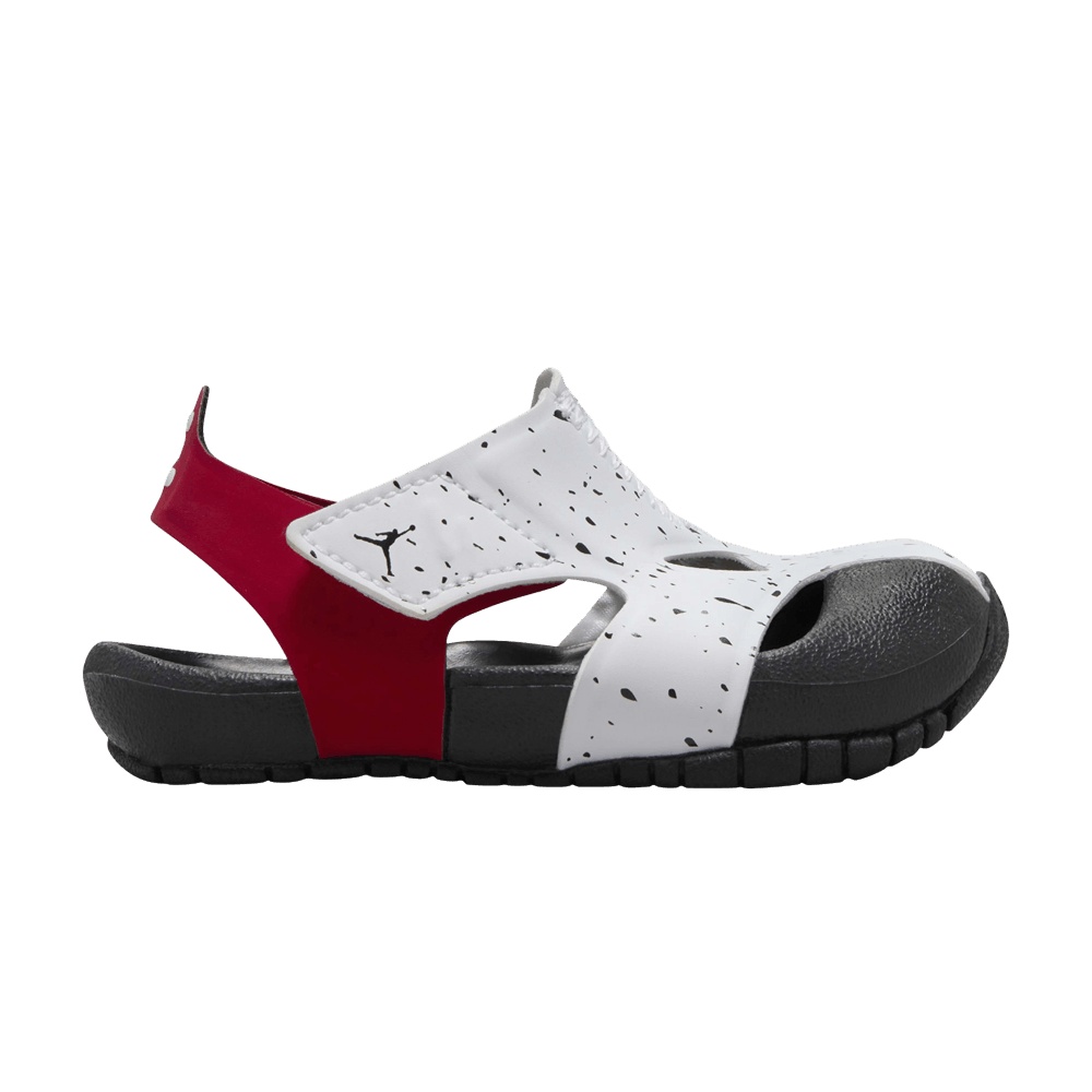 Air Jordan Flare TD 'White Gym Red Black Speckled'