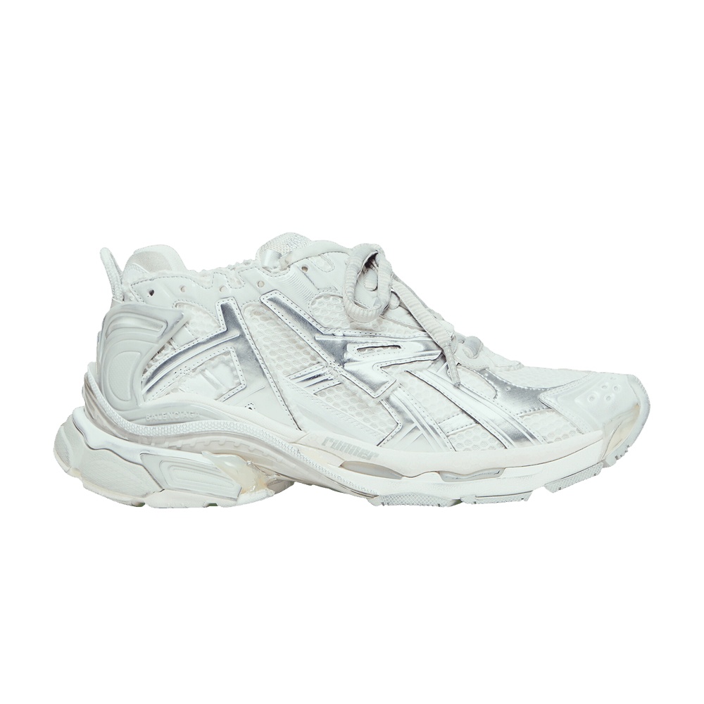 Balenciaga Runner Sneaker 'White Silver'
