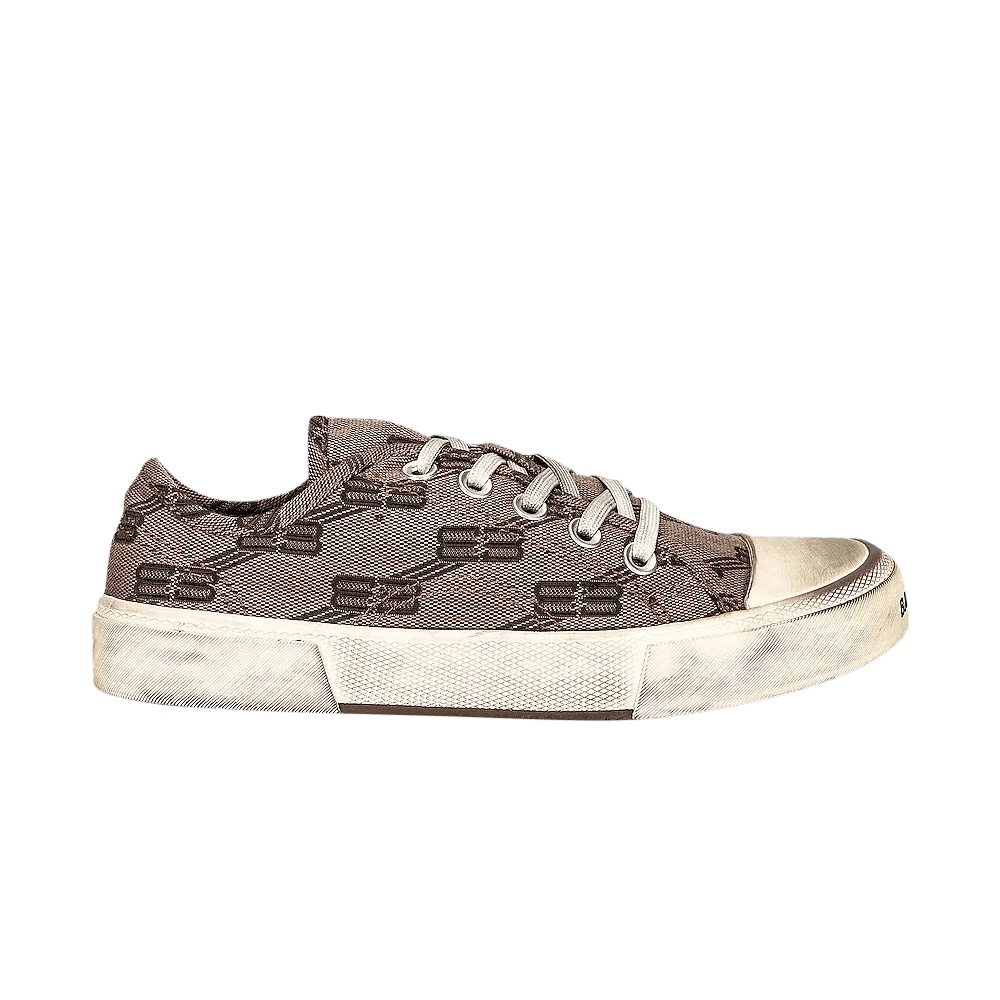 Balenciaga Paris Low 'BB Monogram - Dark Mink Grey'