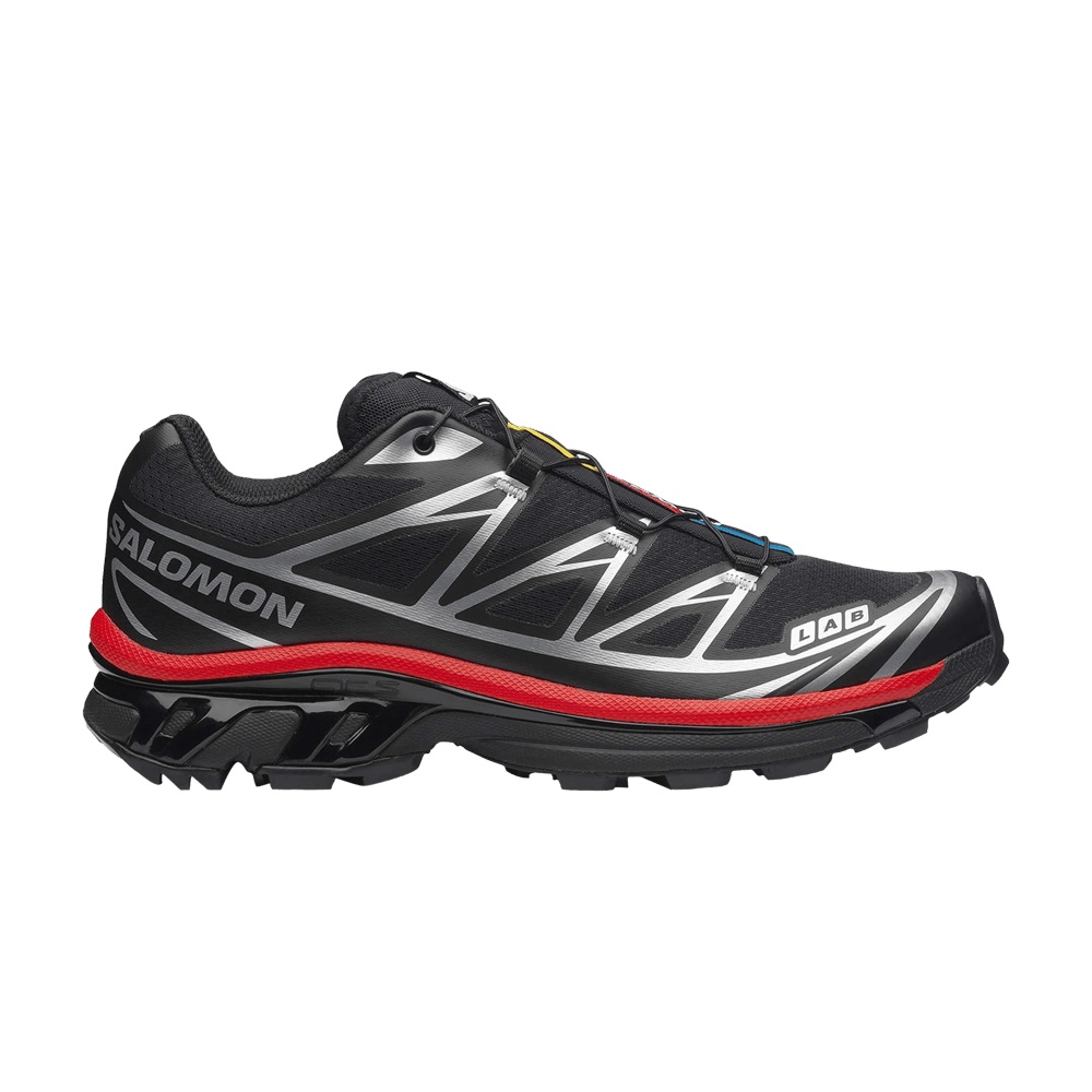 Salomon XT-6 'Black Fiery Red Silver'