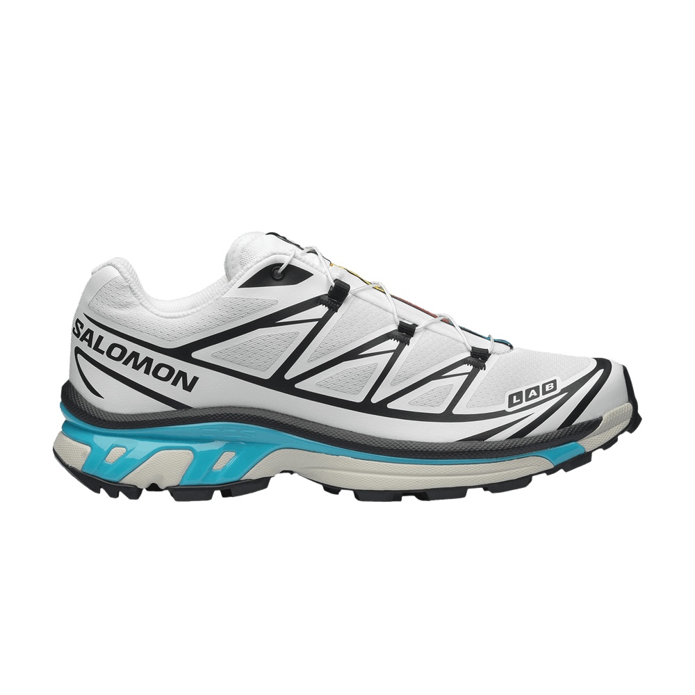Salomon XT-6 'Black White Blue Curacao'
