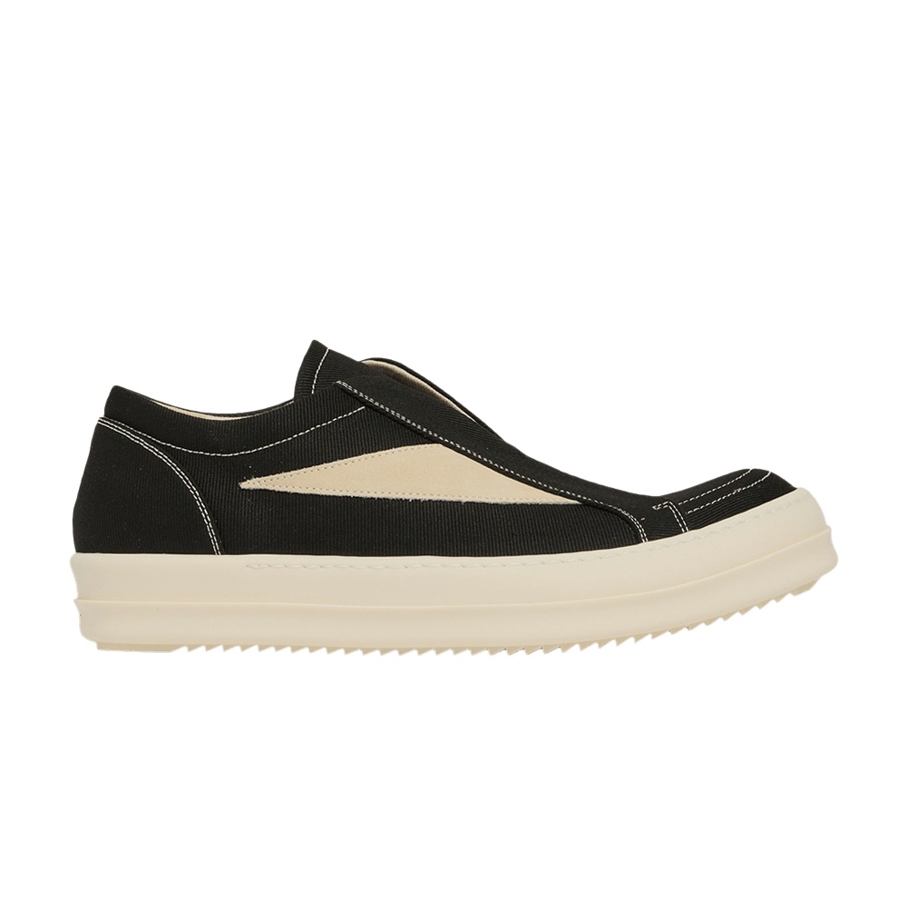 Rick Owens DRKSHDW Vintage Laceless Low 'Black Milk'