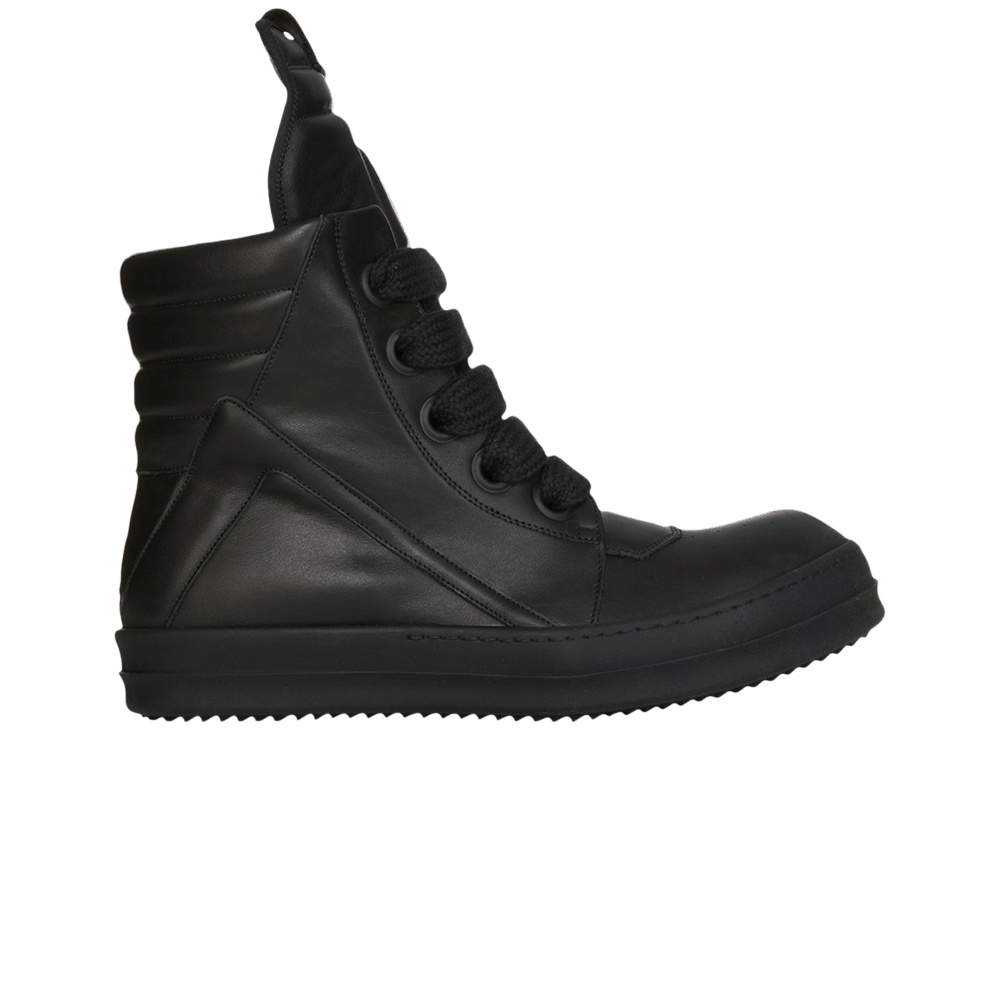 Rick Owens Lido Jumbo Laced Geobasket High 'Black'