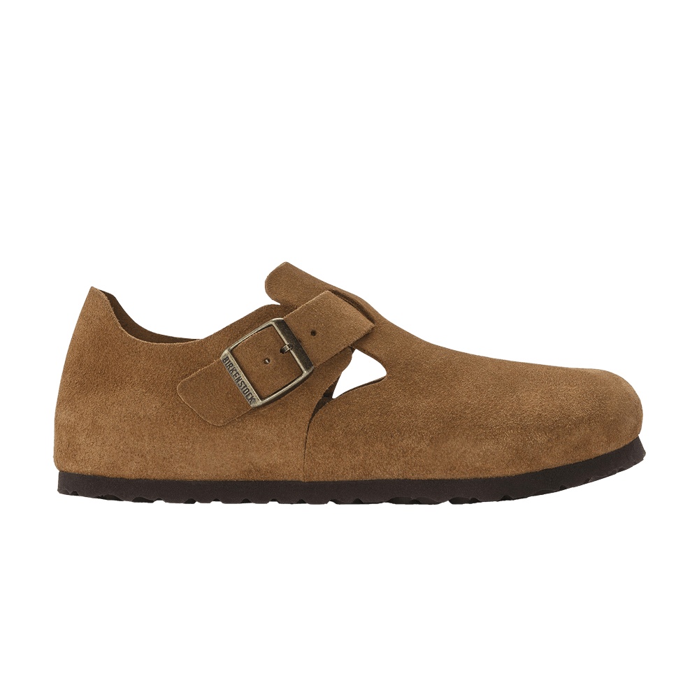 Birkenstock London Suede Leather 'Mink'