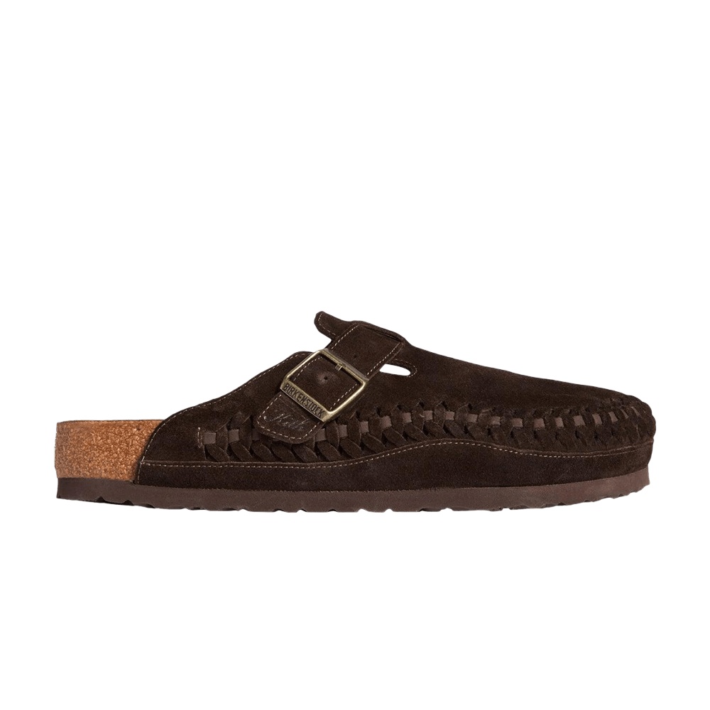 Kith x Birkenstock Boston Braided 'Mocca'