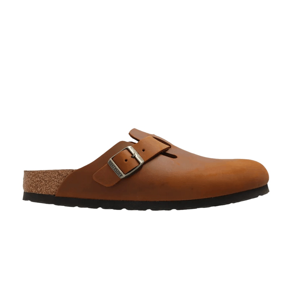 Birkenstock Wmns Boston Oiled Leather 'Cognac'