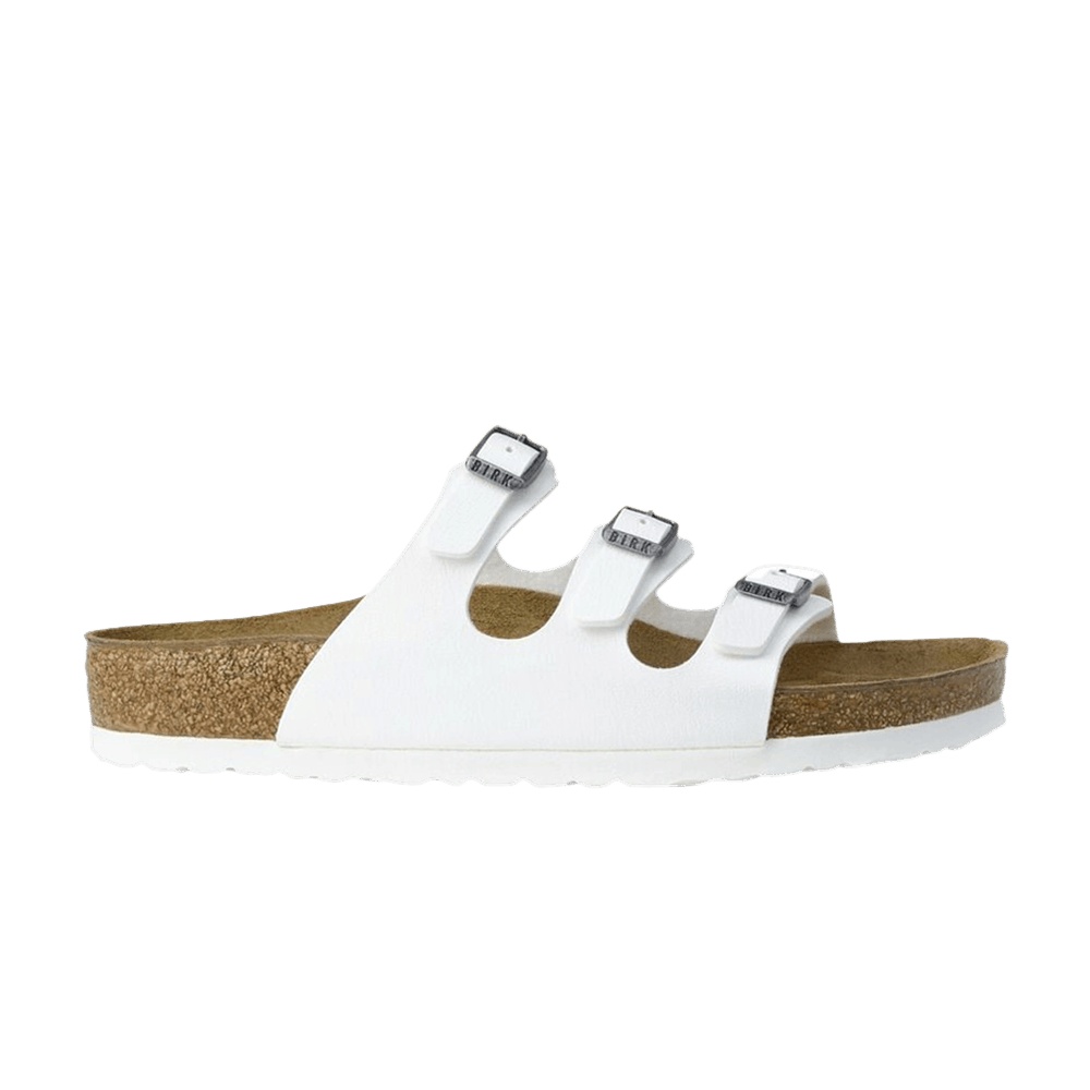Birkenstock Wmns Florida Birko-Flor 'White'