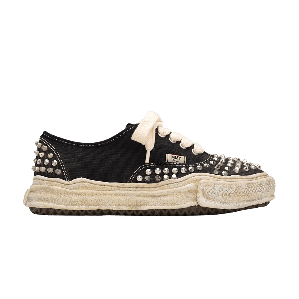 Maison Mihara Yasuhiro Baker OG Sole Studded Canvas Low 'Black'