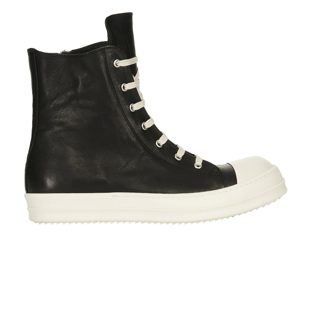 Rick Owens Lido Sneakers 'Black Milk'