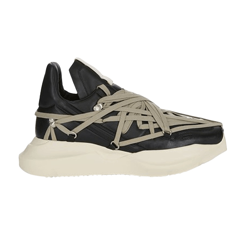 Rick Owens Porterville Megalaced Geth Runner 'Black Milk'