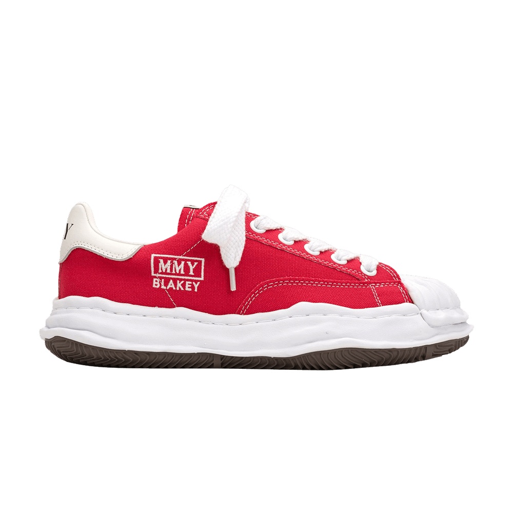 Maison Mihara Yasuhiro Blakey OG Sole Canvas Low 'Red'