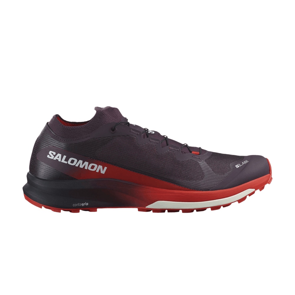 Salomon X Ultra 3 v2 'Plum Fiery Red White'