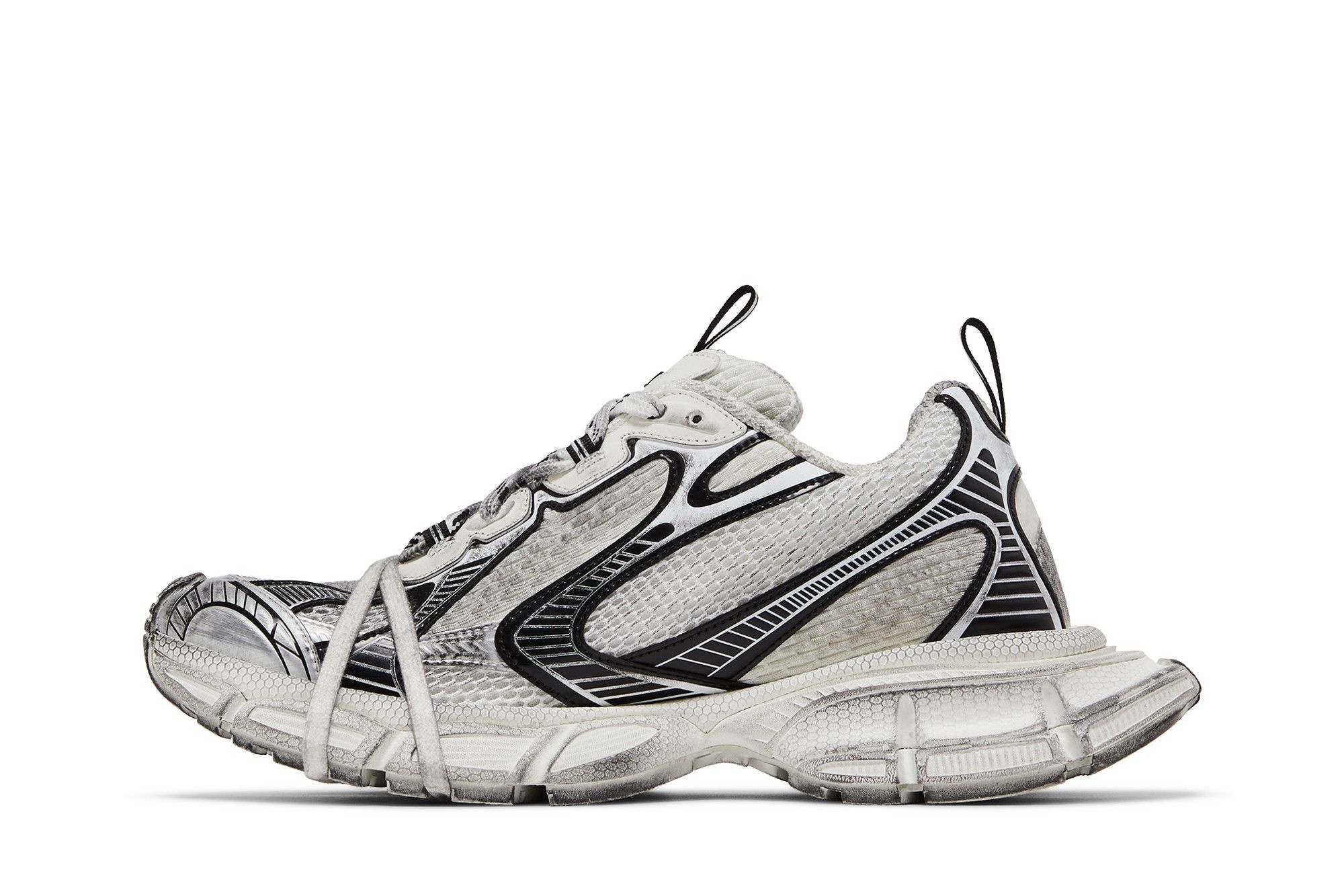 Balenciaga 3XL Sneaker 'Worn-Out - White Black'