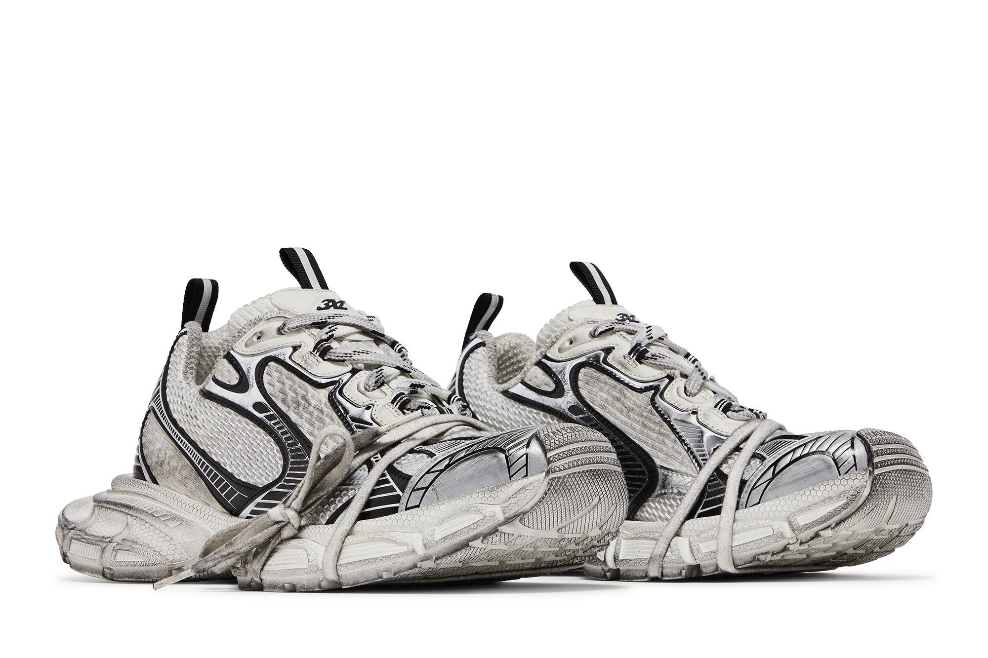 Balenciaga 3XL Sneaker 'Worn-Out - White Black'