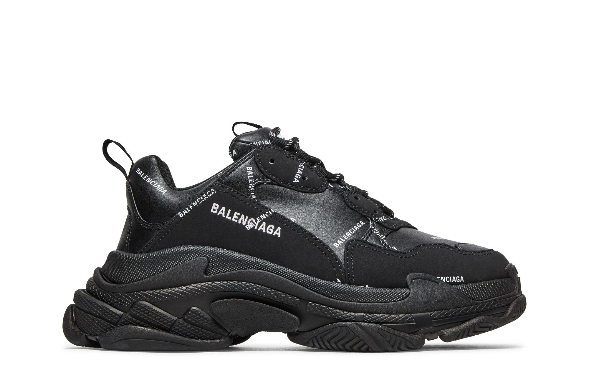 Balenciaga Triple S Sneaker 'Allover Logo - Black'