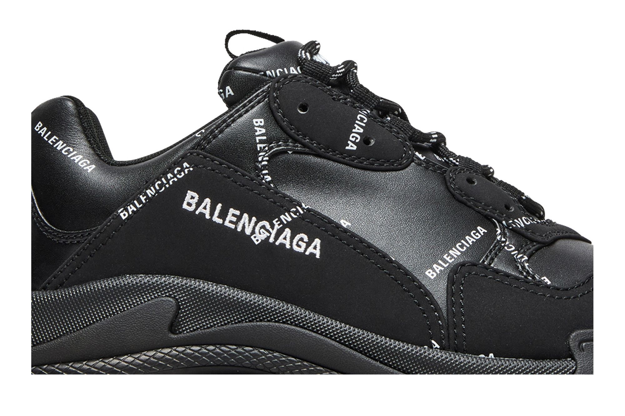 Balenciaga Triple S Sneaker 'Allover Logo - Black'