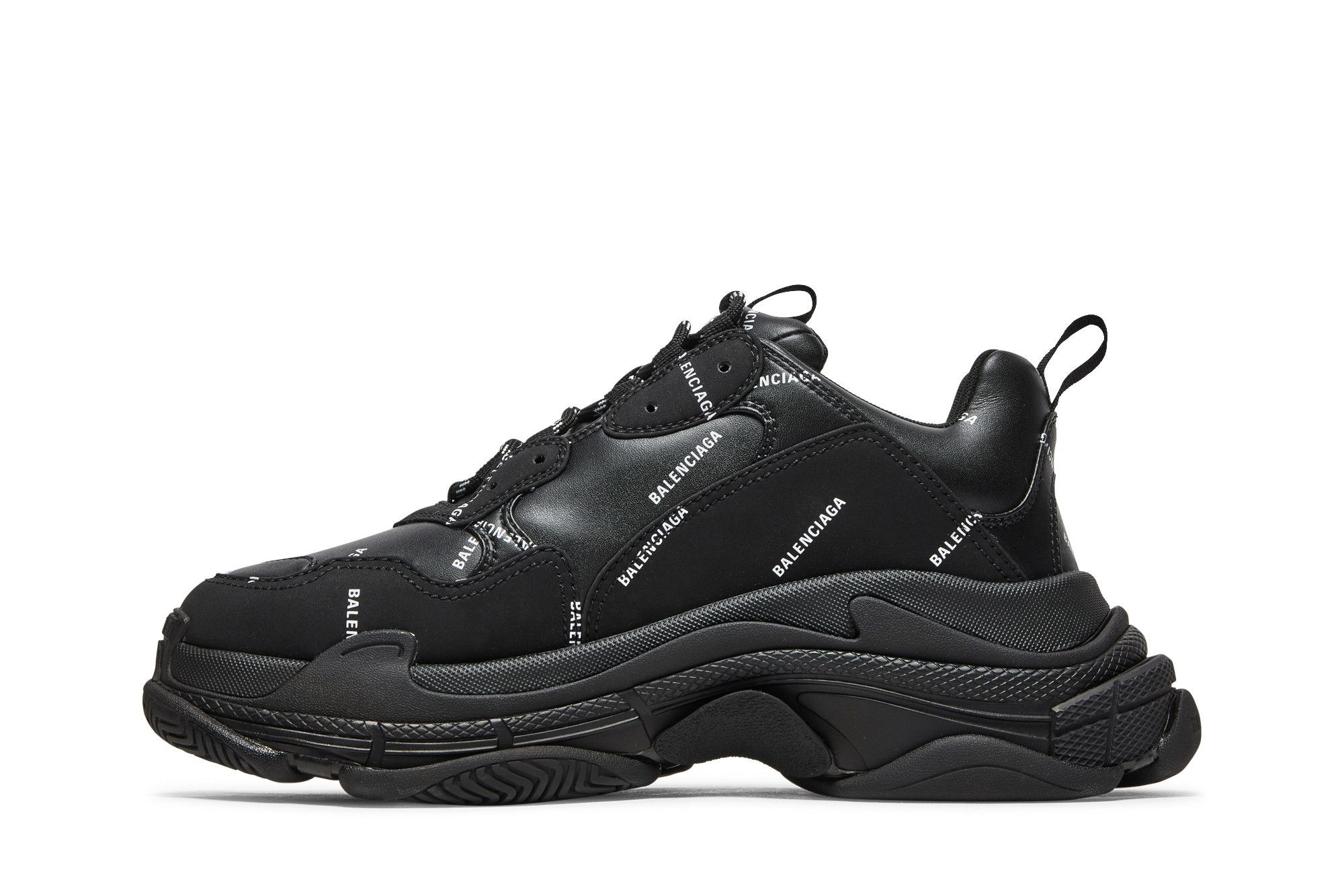 Balenciaga Triple S Sneaker 'Allover Logo - Black'