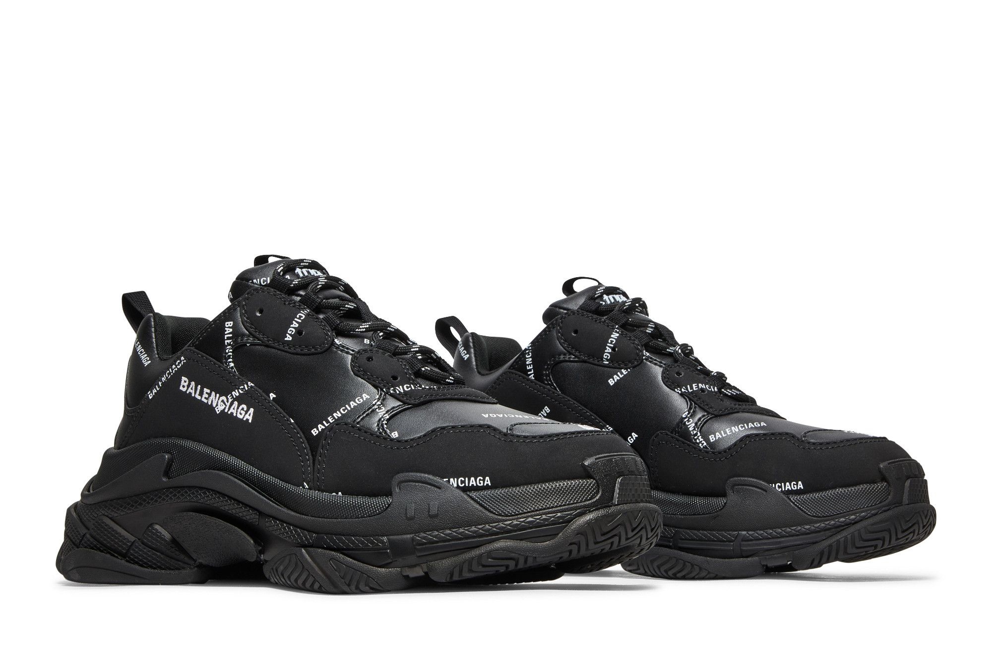 Balenciaga Triple S Sneaker 'Allover Logo - Black'