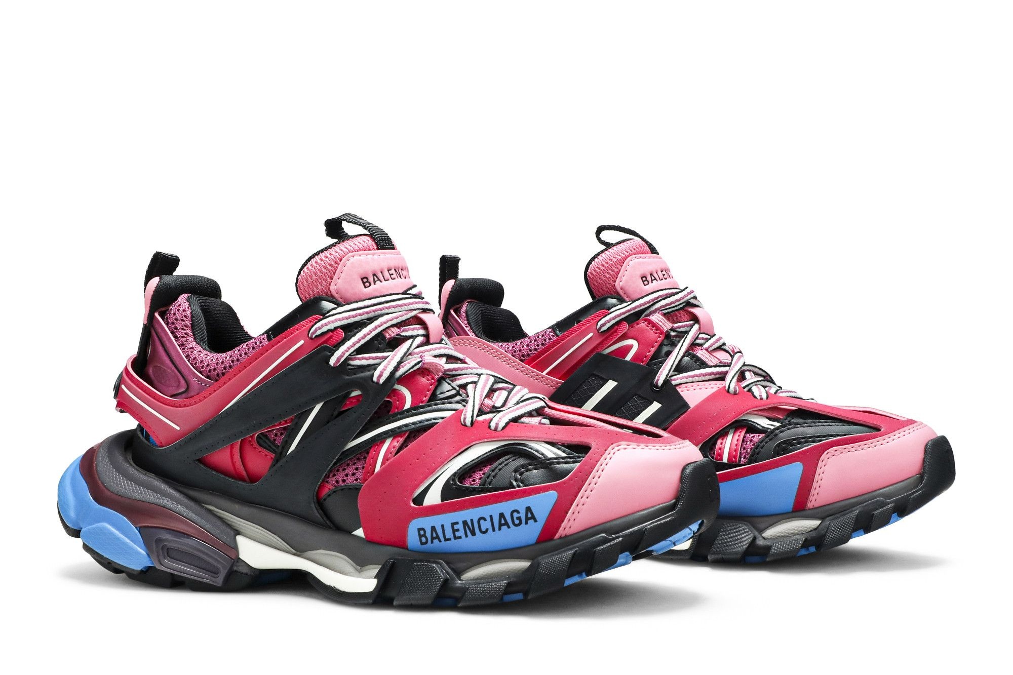 Balenciaga Wmns Track Trainer 'Pink Blue'