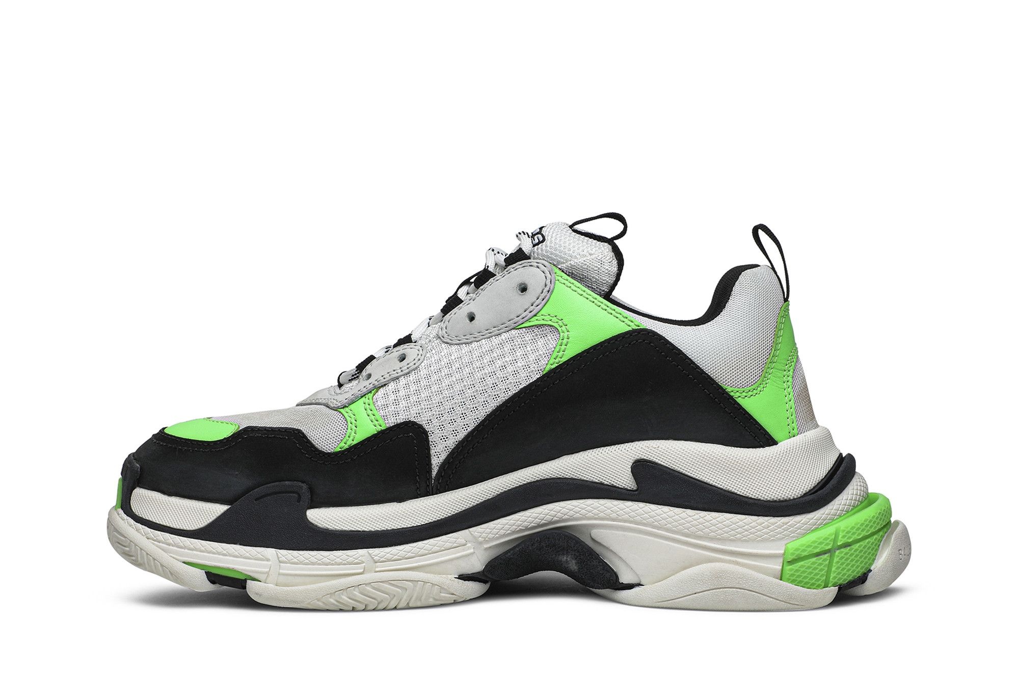 Balenciaga Triple S Sneaker 'White Green Fluo'