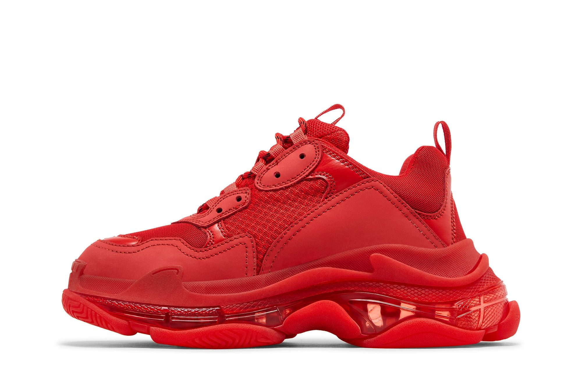 Balenciaga Triple S Sneaker 'Clear Sole - Red' 2019