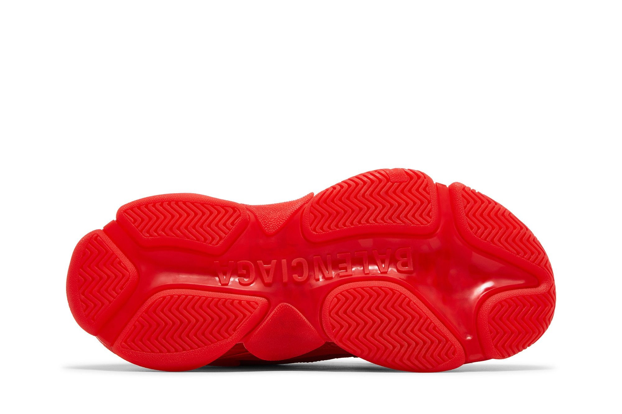 Balenciaga Triple S Sneaker 'Clear Sole - Red' 2019