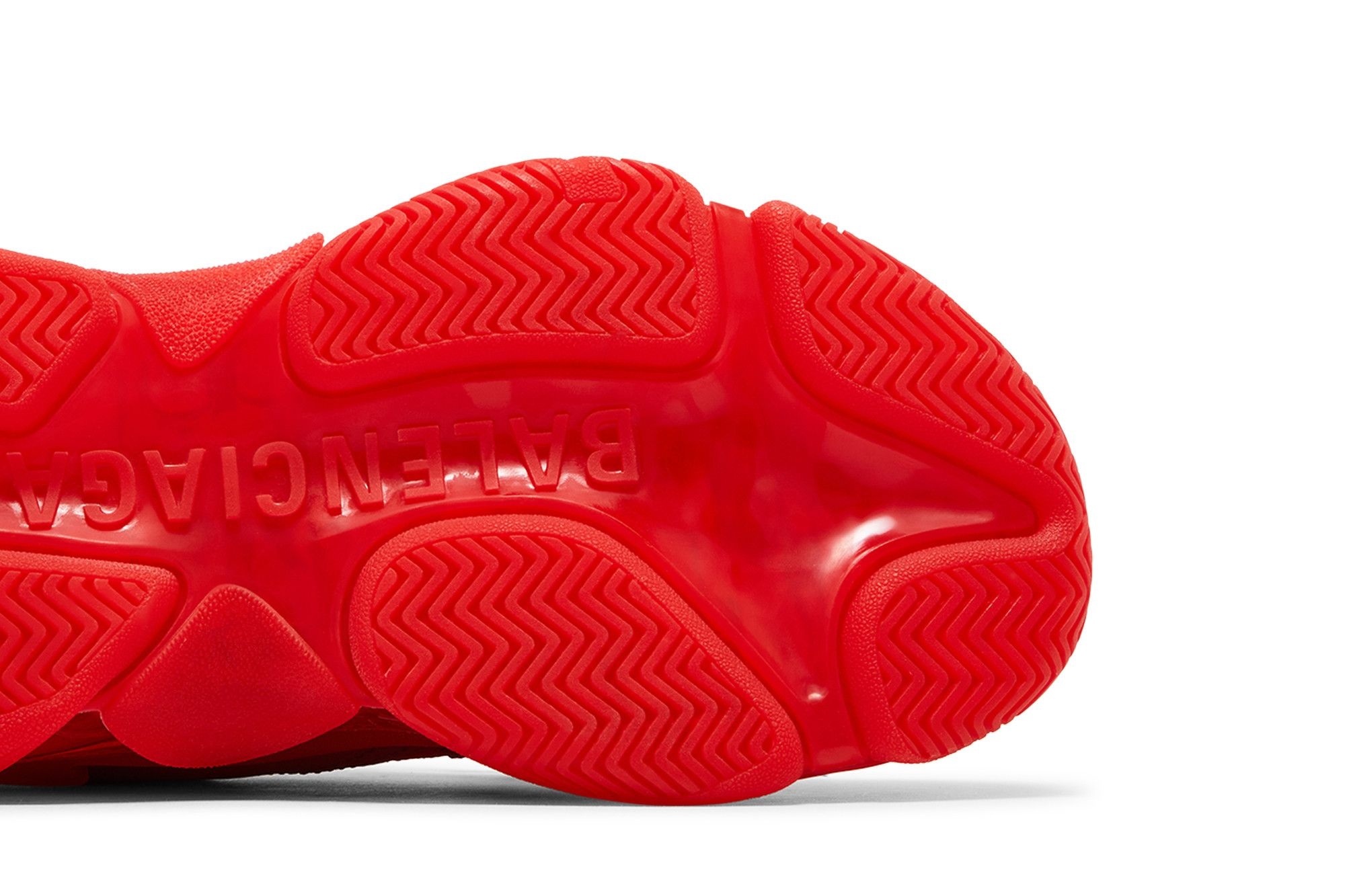 Balenciaga Triple S Sneaker 'Clear Sole - Red' 2019
