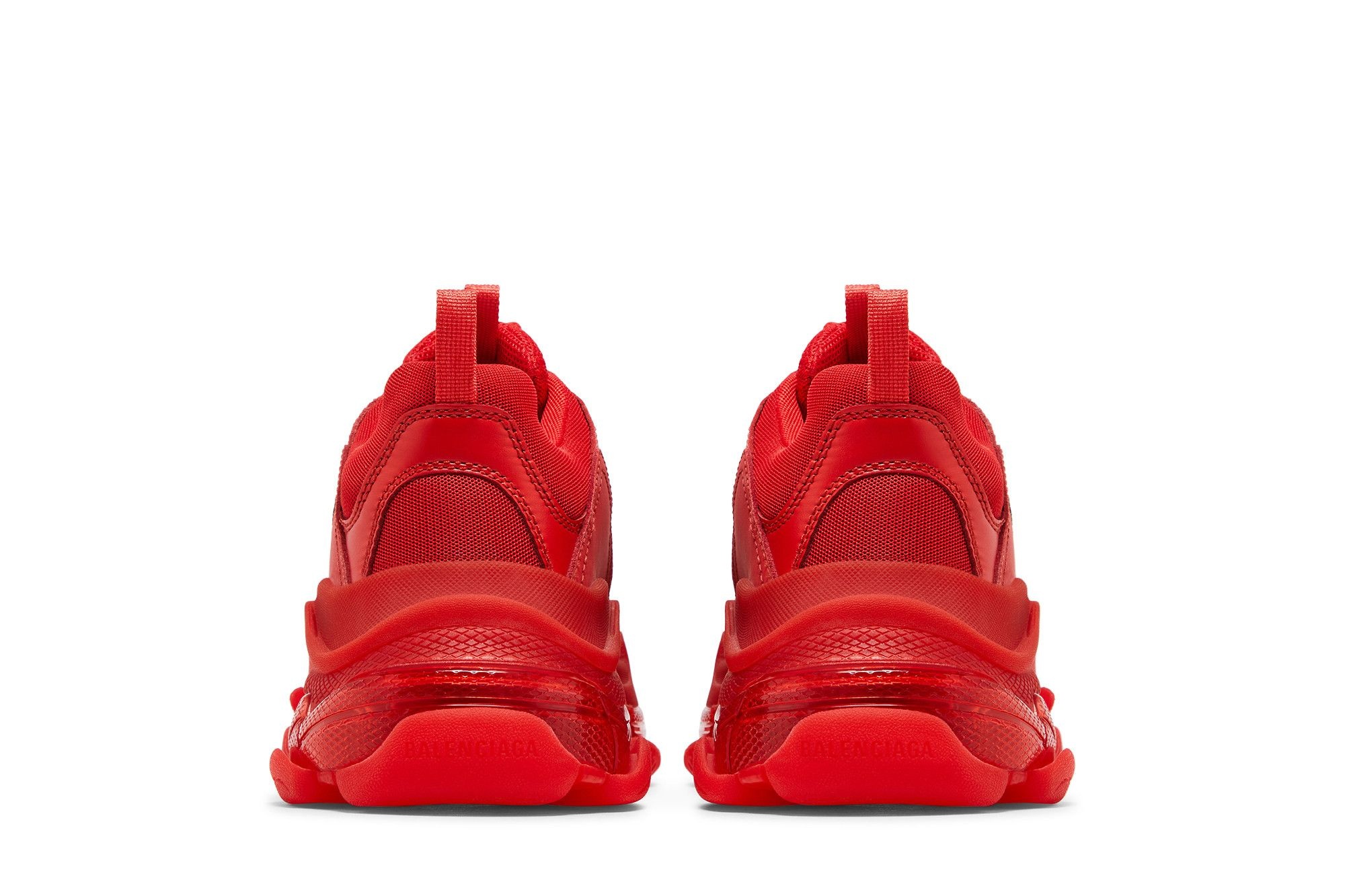 Balenciaga Triple S Sneaker 'Clear Sole - Red' 2019