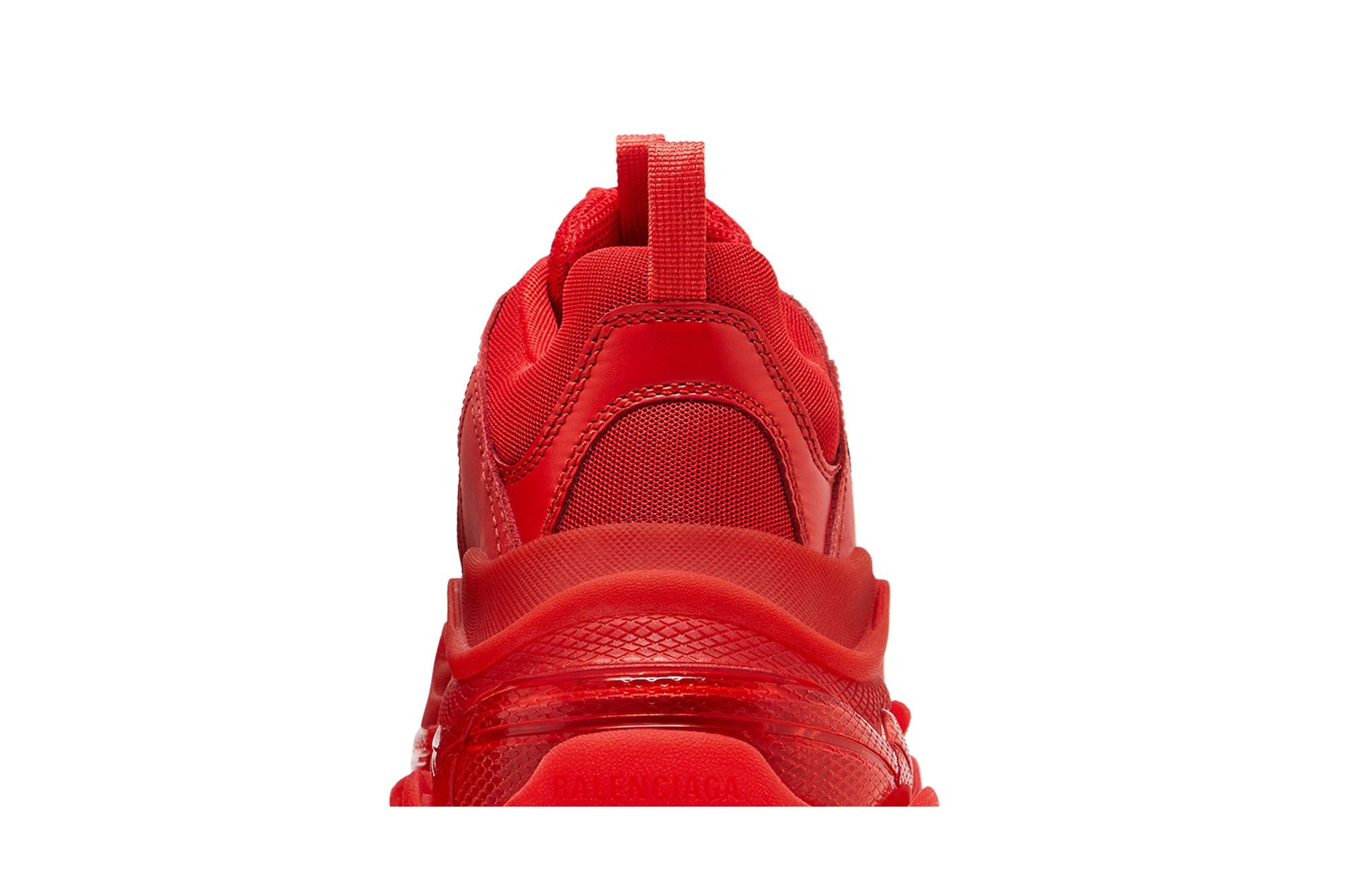 Balenciaga Triple S Sneaker 'Clear Sole - Red' 2019