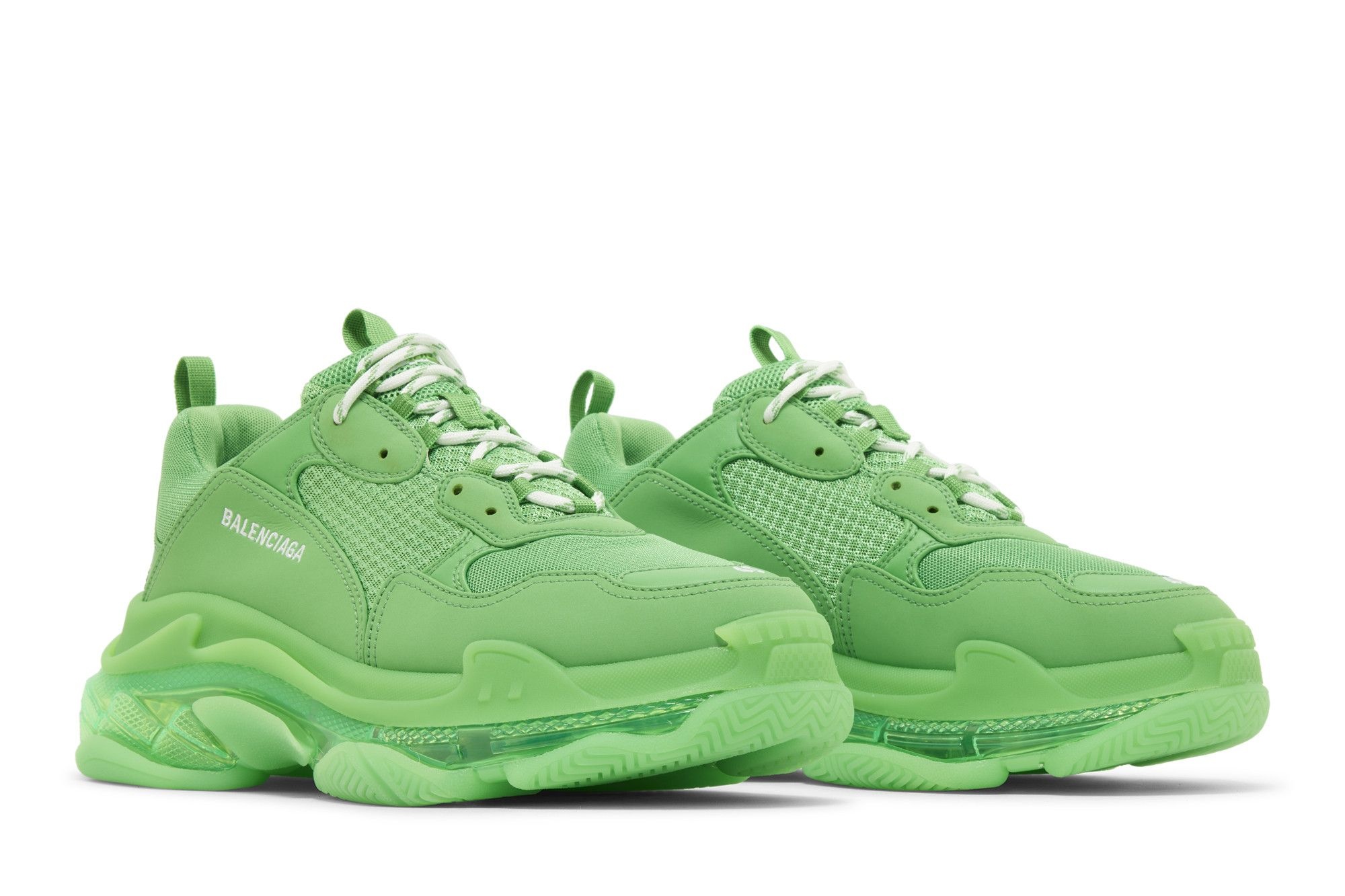 Balenciaga Triple S Sneaker 'Clear Sole - Green'
