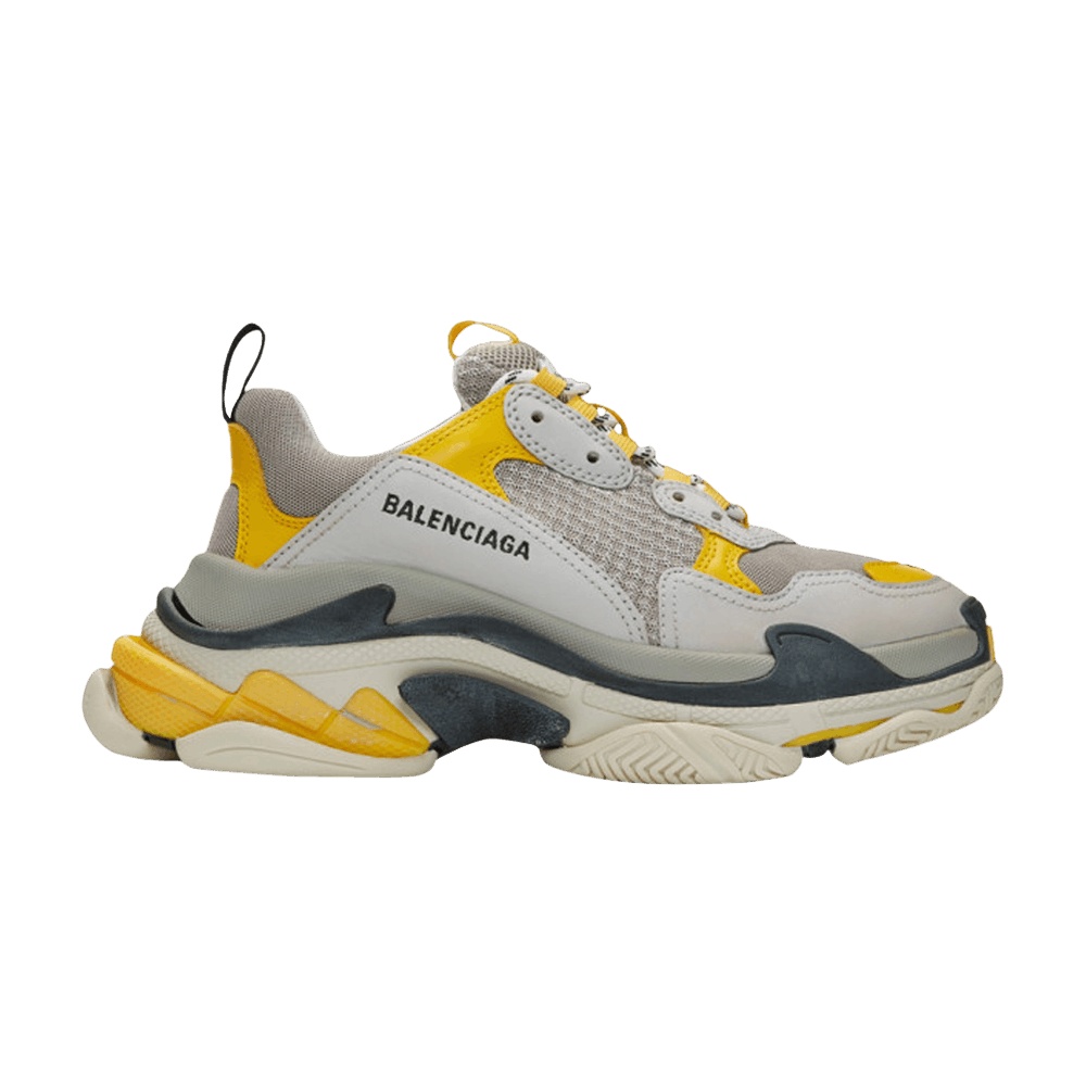 Balenciaga Wmns Triple S Trainer 'Yellow Grey'