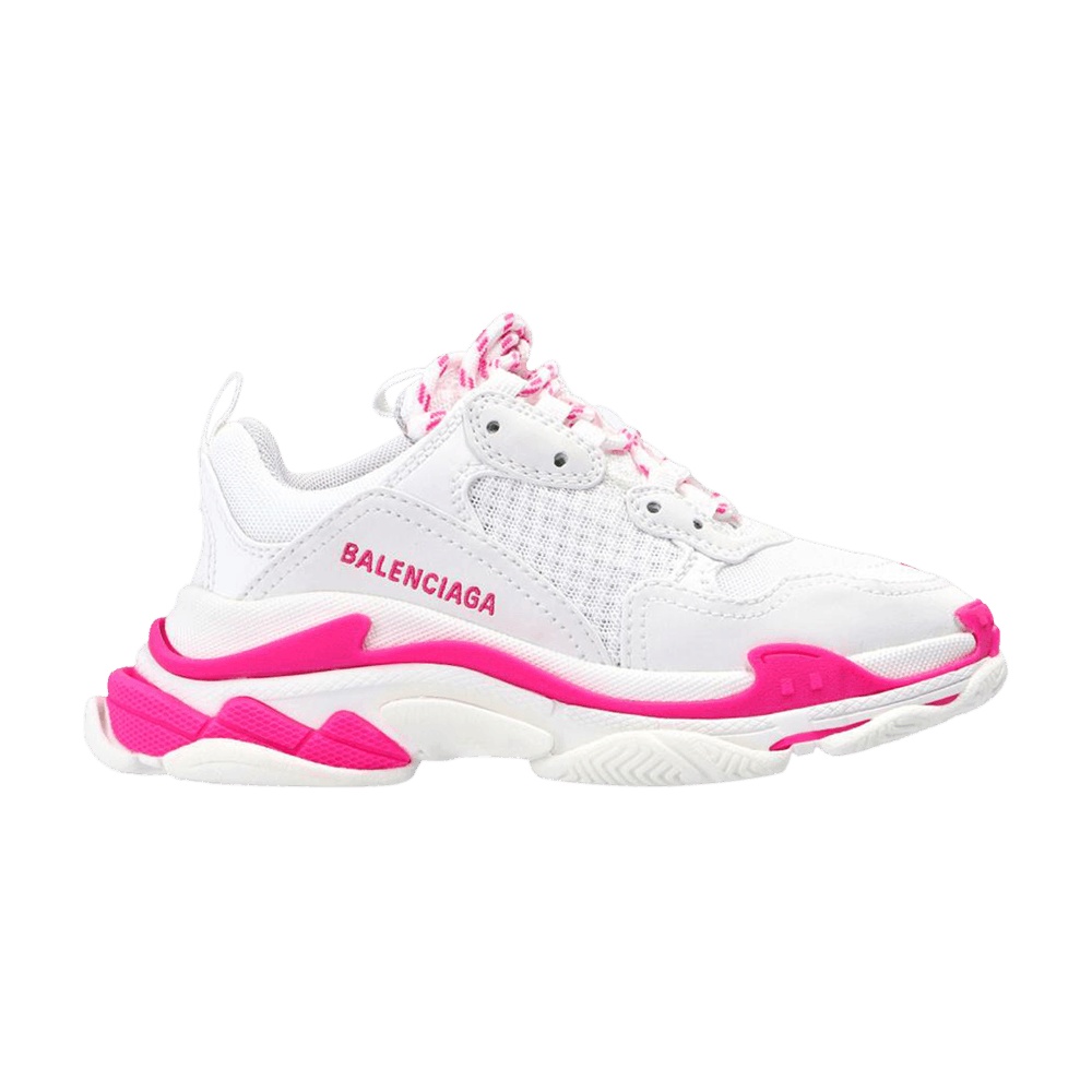 Balenciaga Triple S Sneaker 'White Fluo Pink'