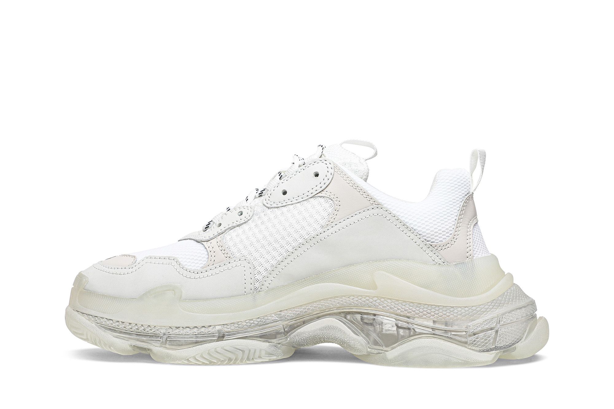 Balenciaga Wmns Triple S 'White Clear Sole'