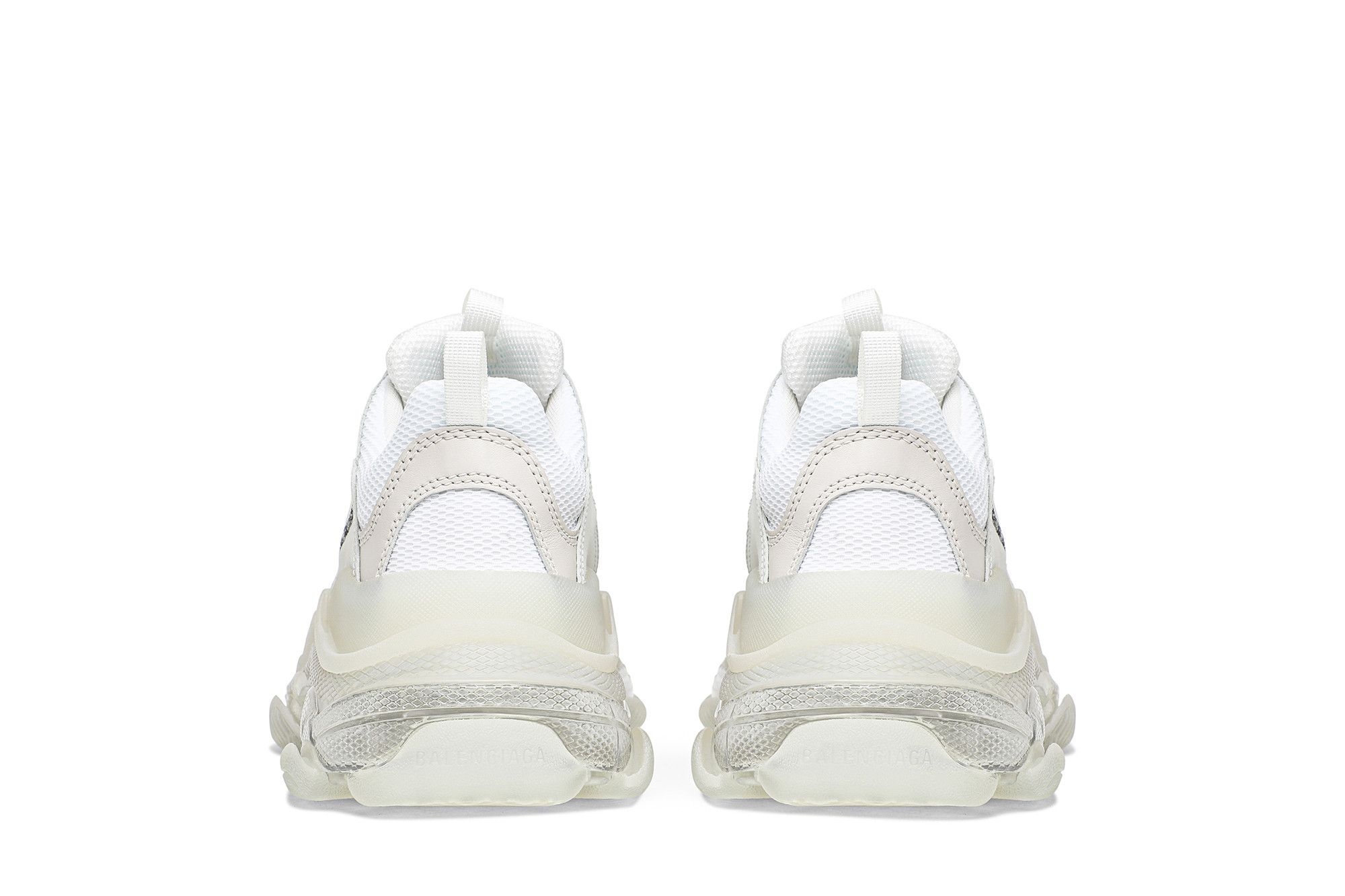 Balenciaga Wmns Triple S 'White Clear Sole'