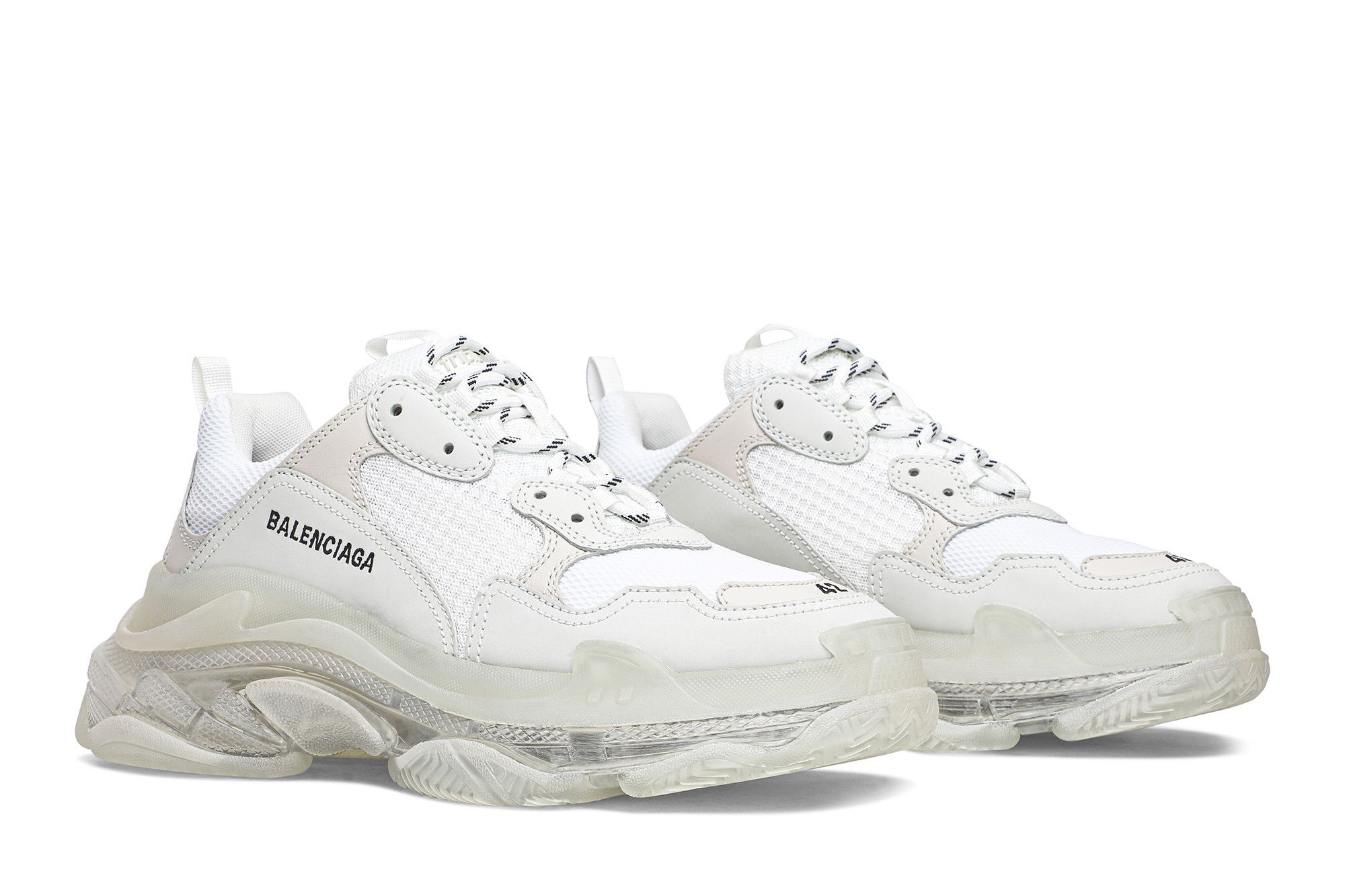 Balenciaga Wmns Triple S 'White Clear Sole'