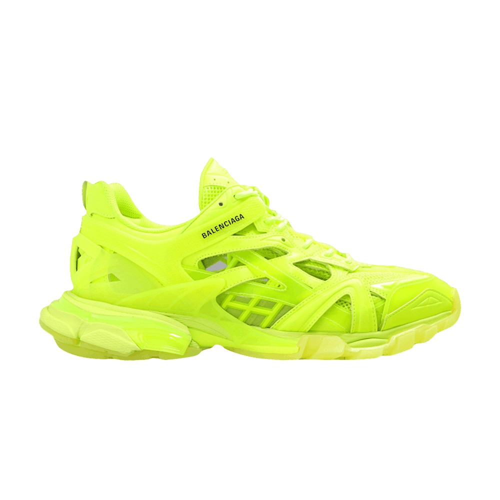 Balenciaga Track.2 Sneaker 'Clear Sole - Fluorescent Yellow'