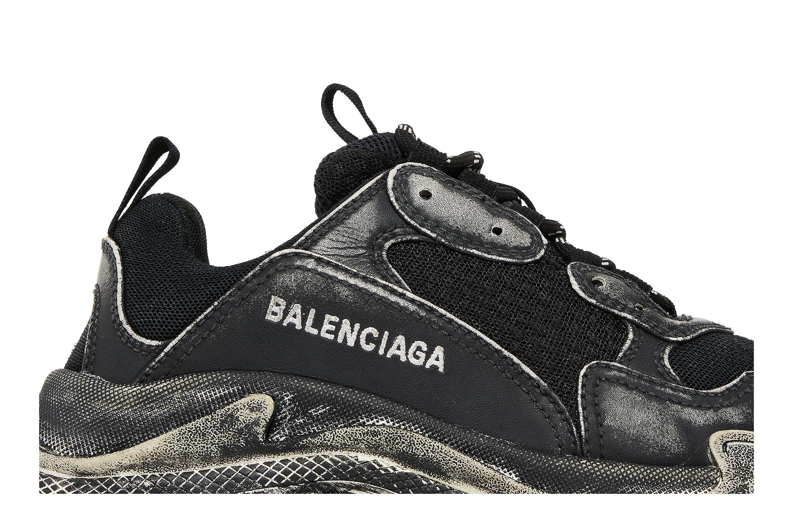 Balenciaga Triple S 'Faded Black'