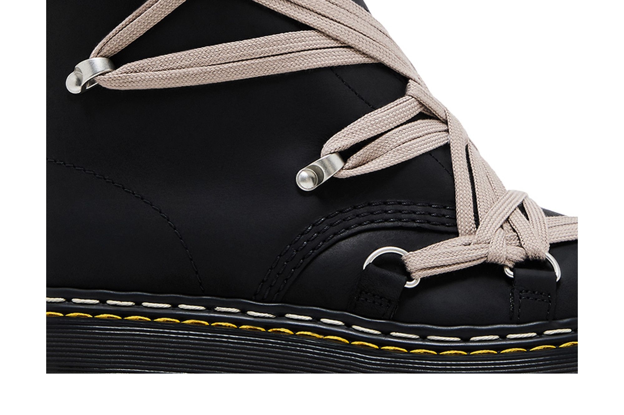 Dr. Martens x Rick Owens DRKSHDW 1460 Quad Sole Megalace Boot 'Black'