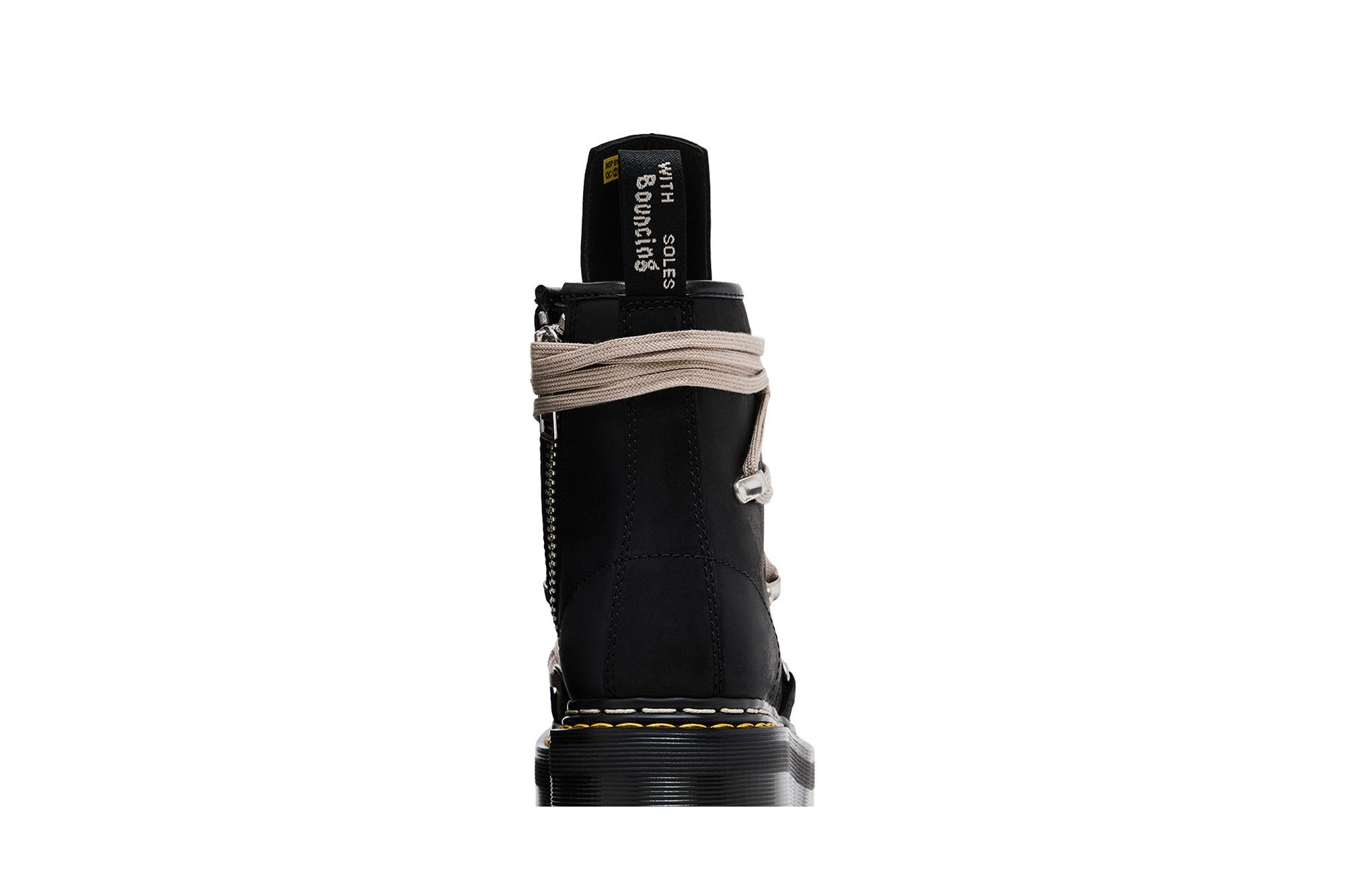 Dr. Martens x Rick Owens DRKSHDW 1460 Quad Sole Megalace Boot 'Black'