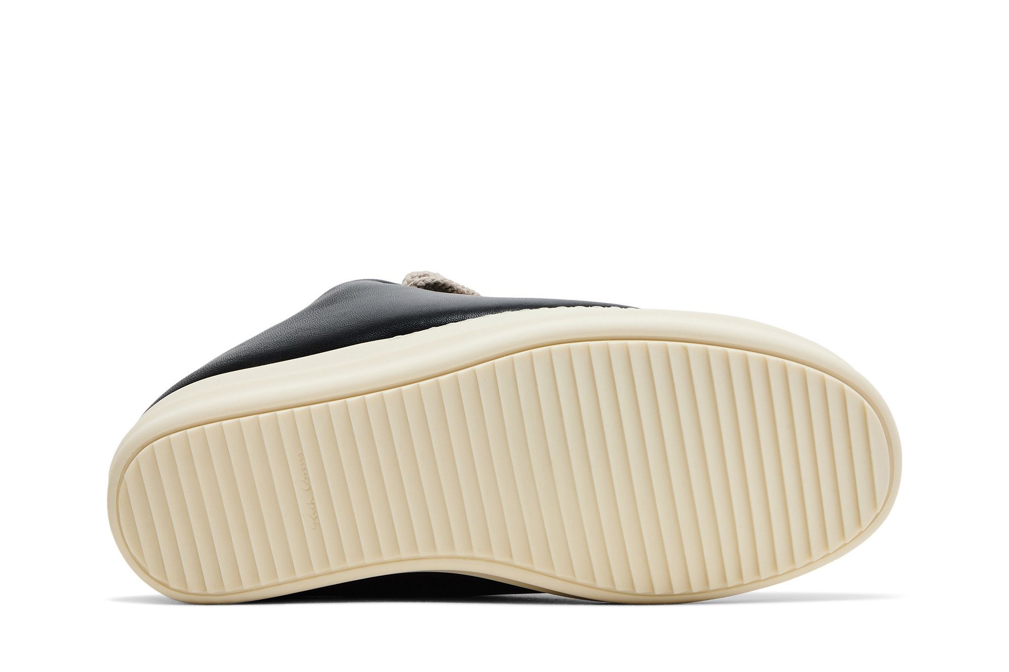 Rick Owens Hollywood Jumbo Laced Low 'Black Milk'