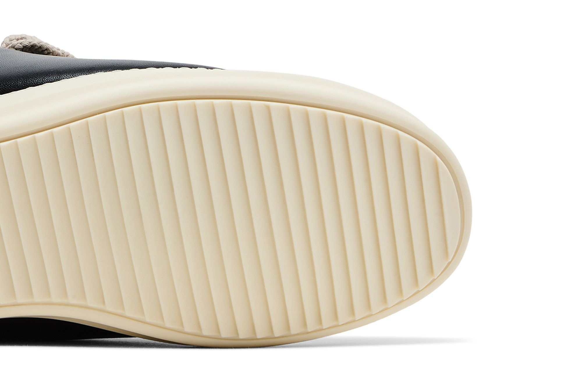 Rick Owens Hollywood Jumbo Laced Low 'Black Milk'