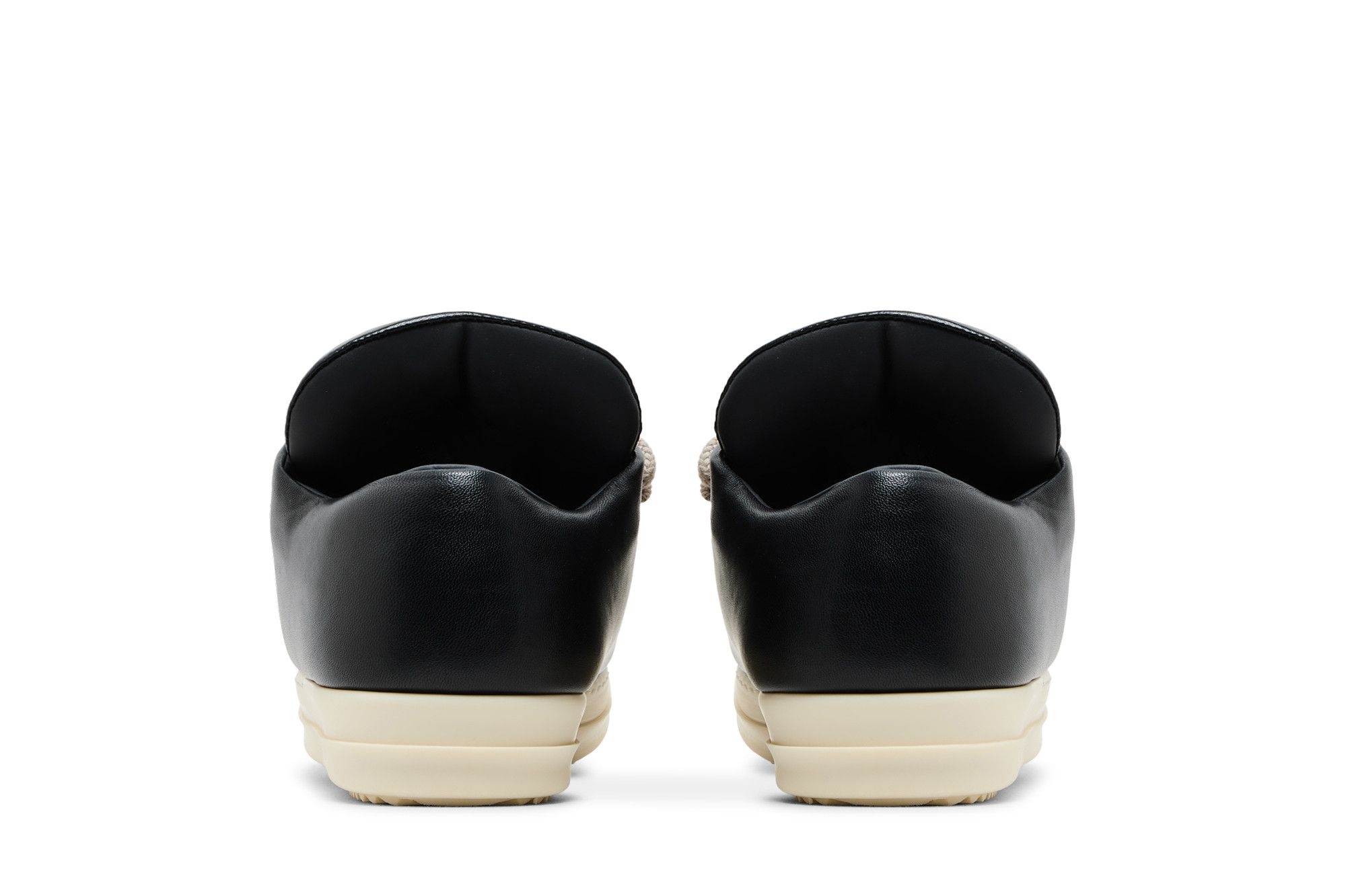 Rick Owens Hollywood Jumbo Laced Low 'Black Milk'