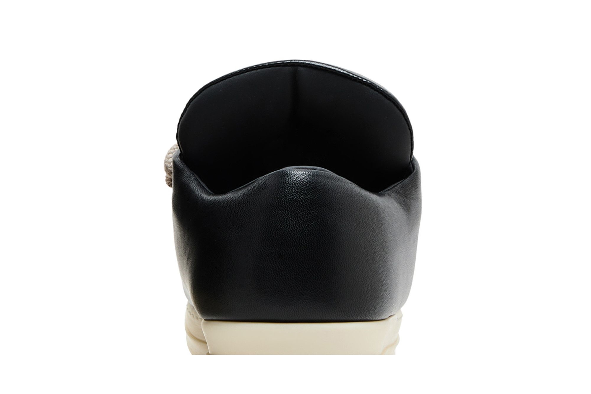 Rick Owens Hollywood Jumbo Laced Low 'Black Milk'