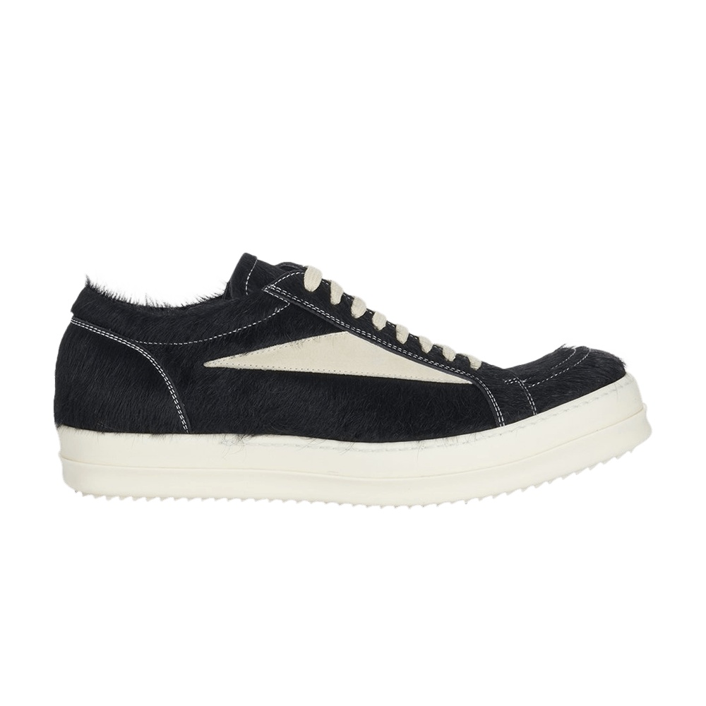 Rick Owens Lido Runway Vintage Sneaker 'Black Milk'