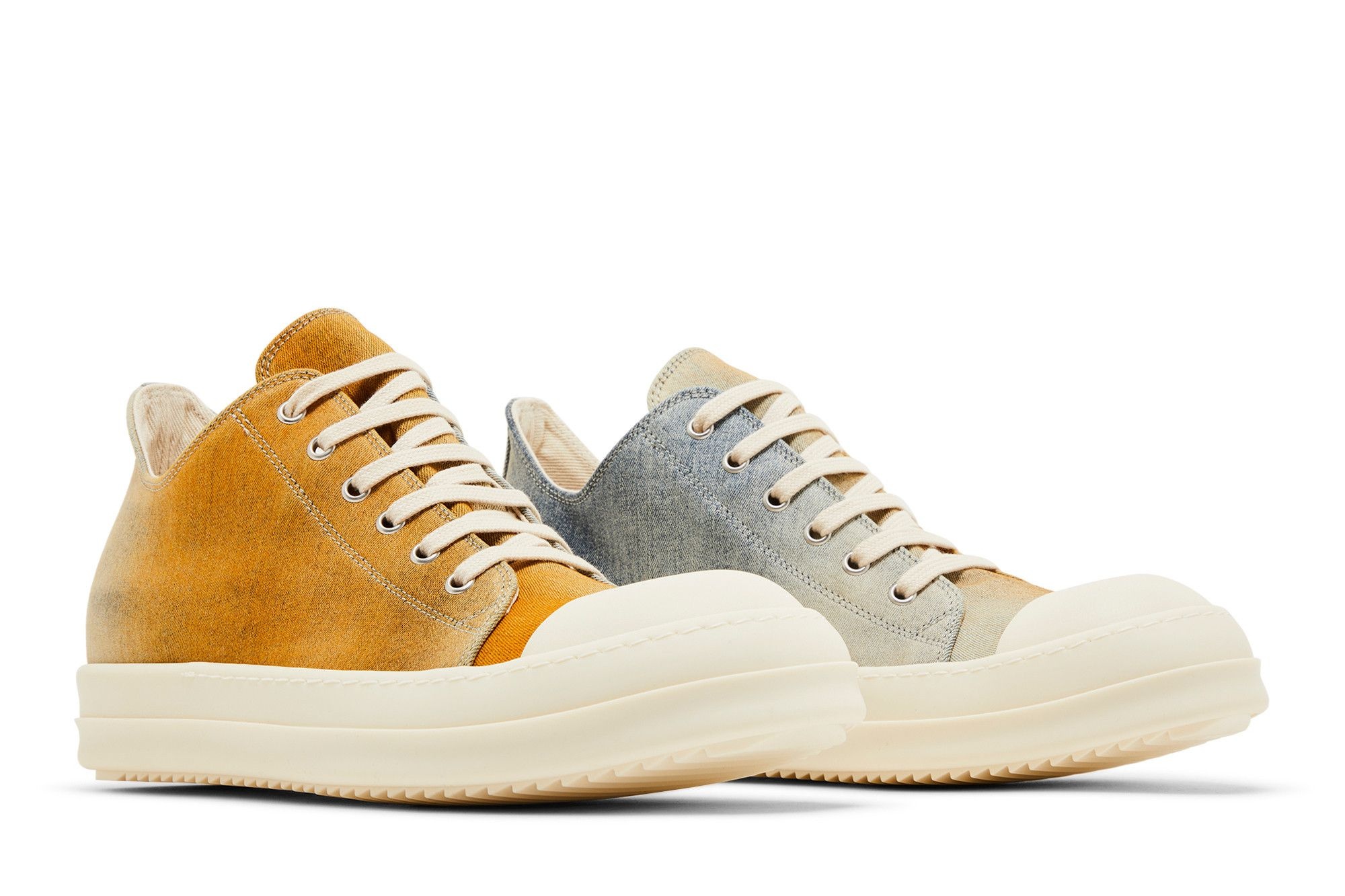 Rick Owens DRKSHDW Lido Denim Low 'Sky Orange Degrade'