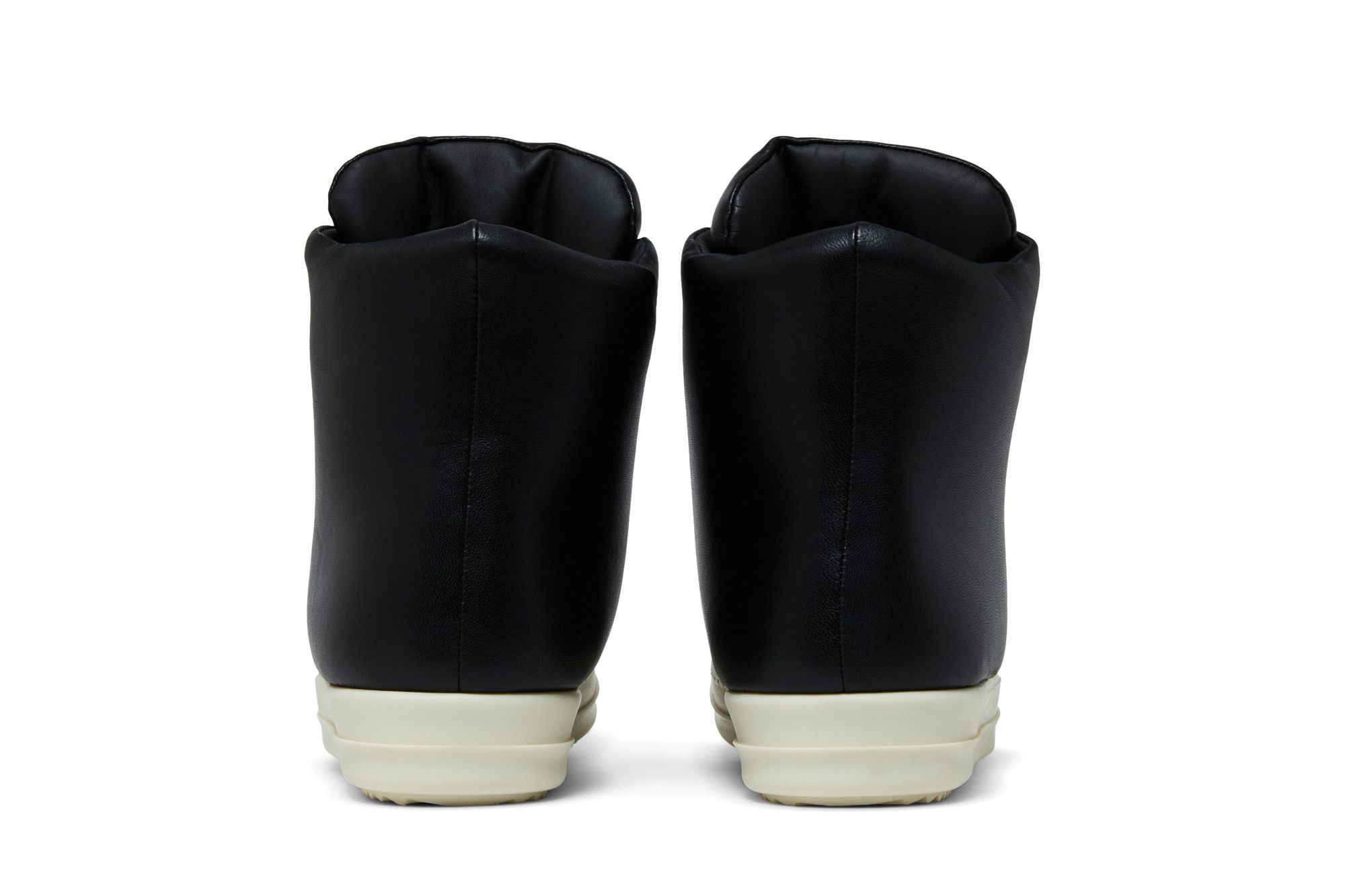 Rick Owens Luxor Jumbo Lace Padded Sneaker 'Black Milk'