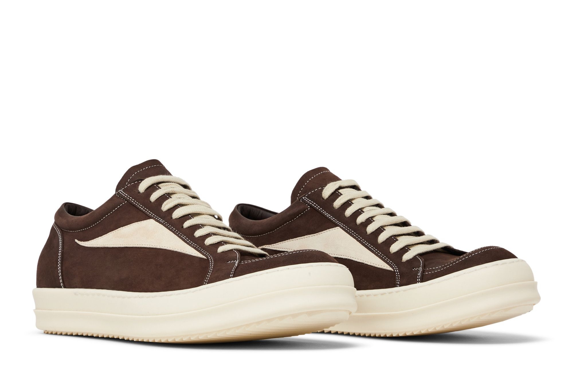 Rick Owens Luxor Vintage Low 'Brown Milk'