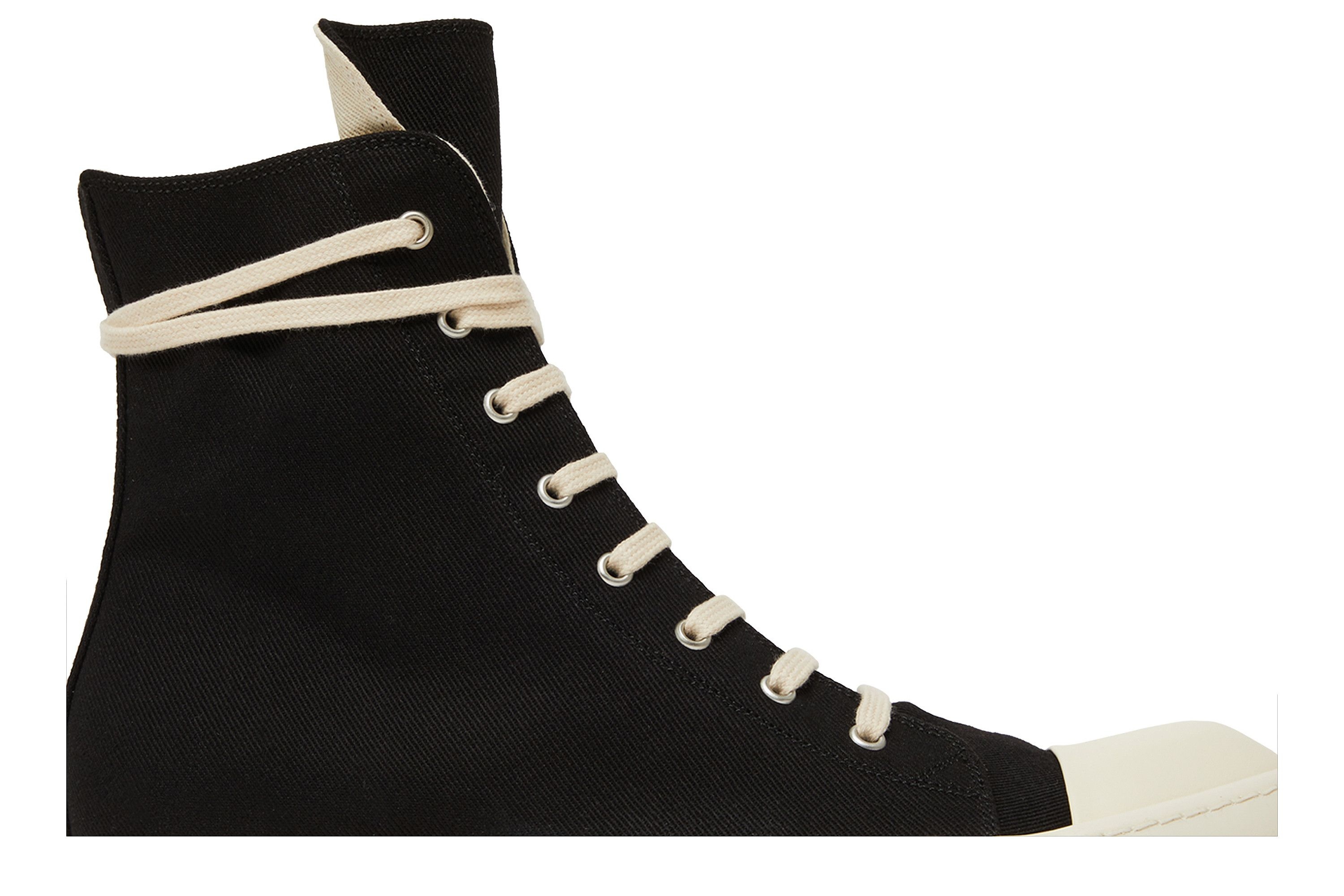 Rick Owens DRKSHDW Strobe Cotton Denim High 'Black Milk'